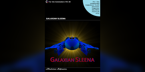 Cover image for Galaxian Sleena - Vic20 - Unexpanded