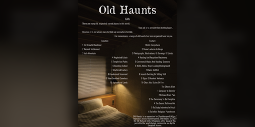 Cover image for Old Haunts
