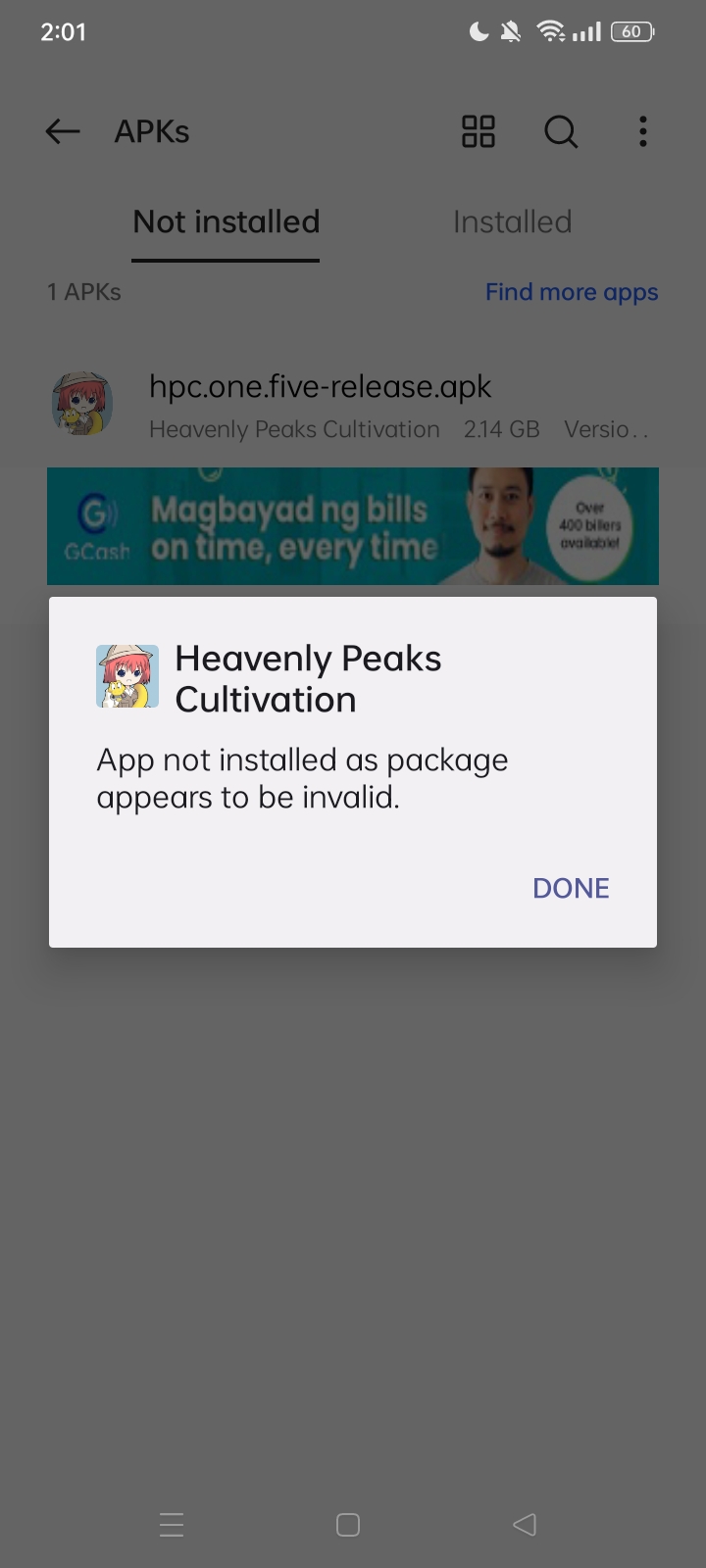 How to fix Roblox app is not installed as the package appears to be invalid  on android 