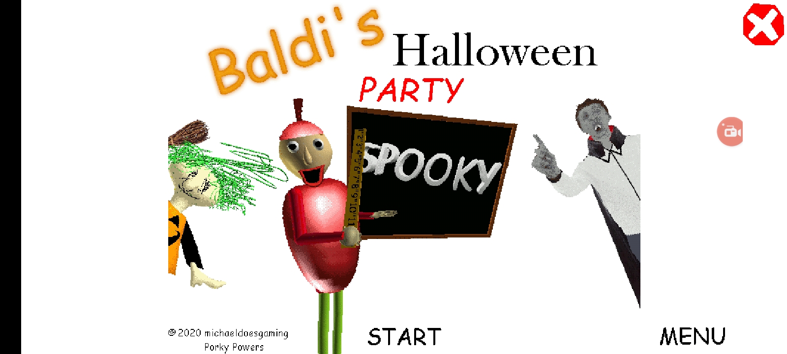 Baldi's Halloween Party Android Port