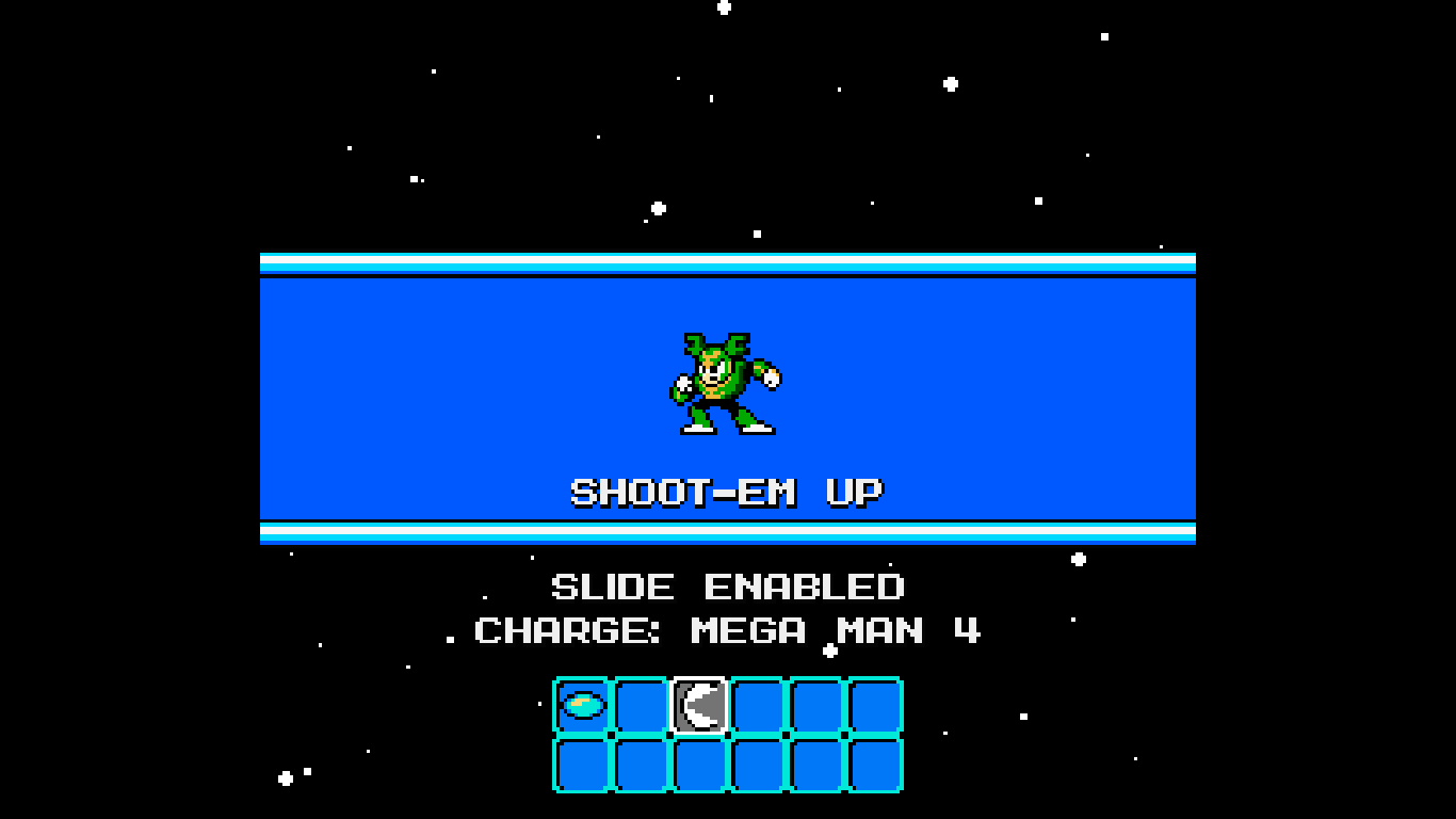 Mega Man Maker-Shoot'Em Up fase