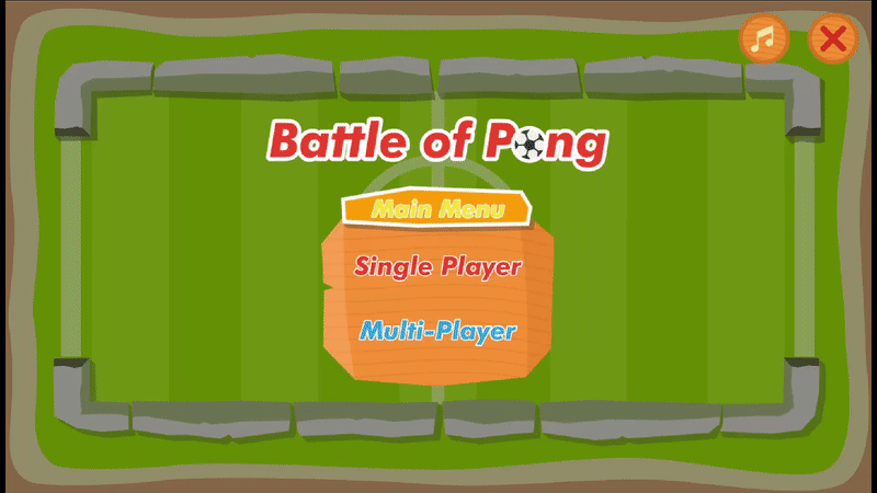 Pong 2D