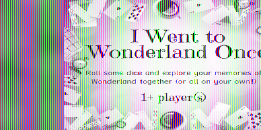 Cover image for I Went to Wonderland Once