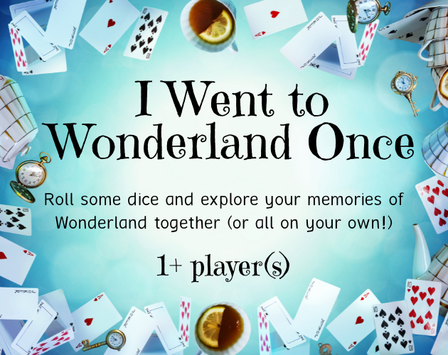 Cover image for I Went to Wonderland Once