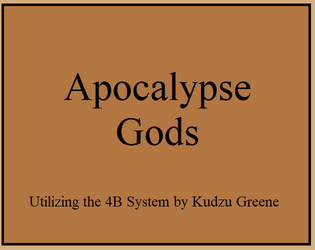 Apocalypse Gods  