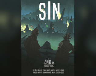 Sin   - A full-length sourcebook for Spire packed with new rules and details on the Crime, Order and Religion domains 