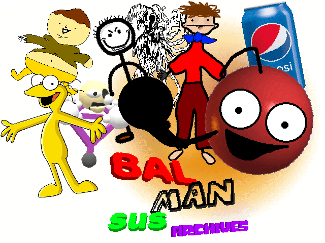 Cover image for Bal Man Sus: A Dumb Baldi's Basics Joke Mod (Archives)