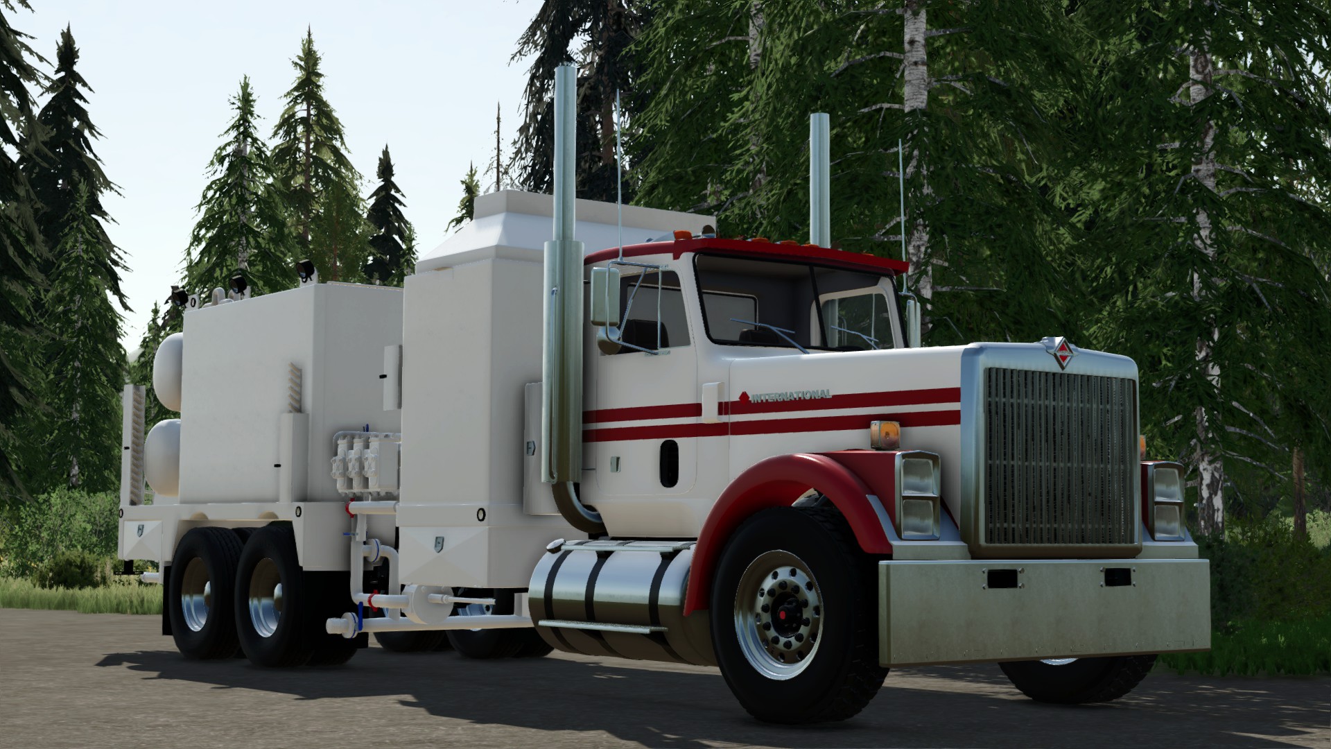 International 9300 Hot oil truck by Buckeye State Farms V2