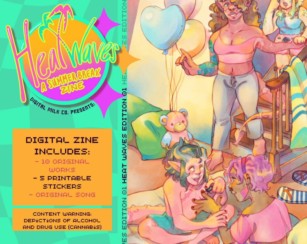 Cover image for HEAT WAVES Digital Zine