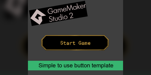 Cover image for GMS2 Simple Button source code