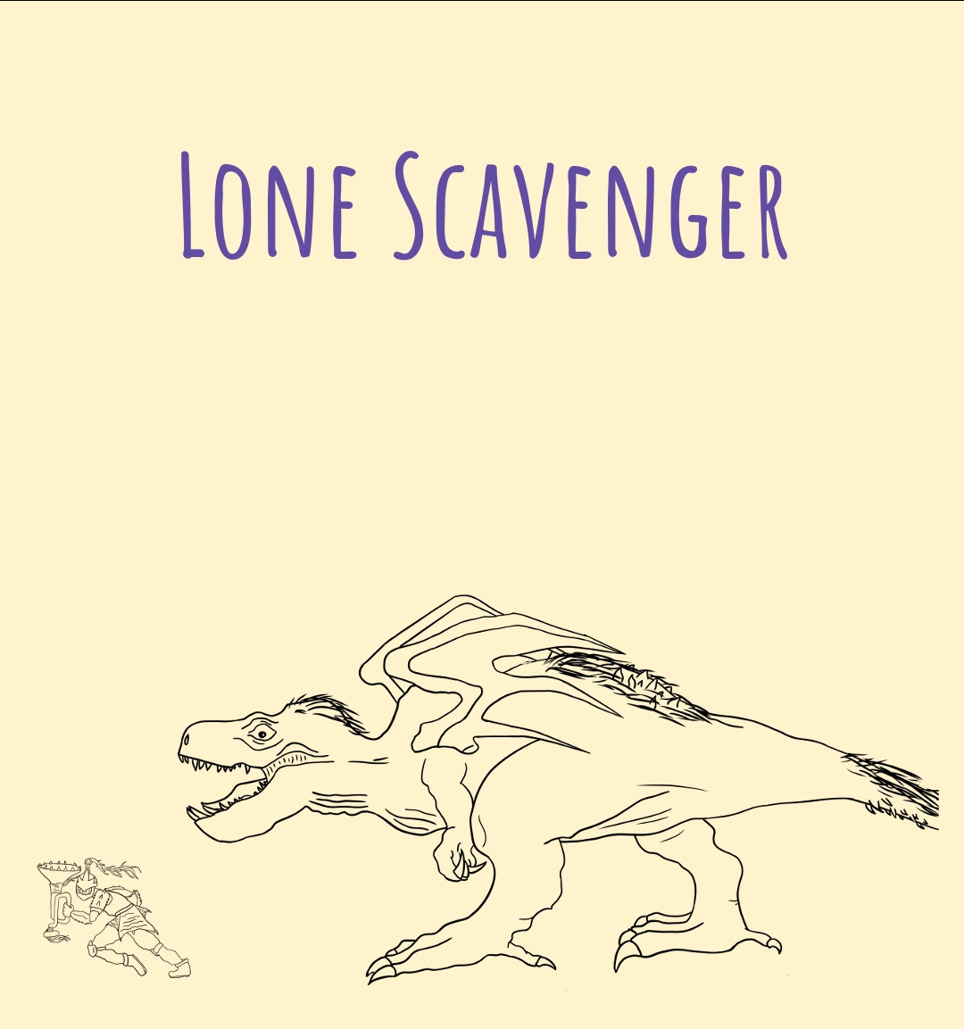 Cover image for Lone Scavenger - A Monster Guts Supplement