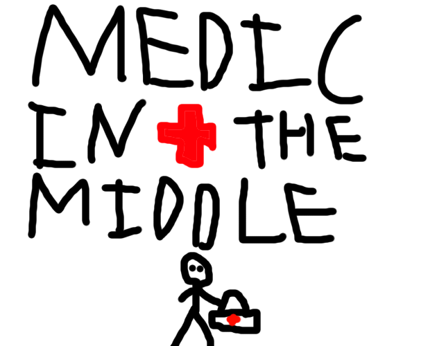 Cover image for Medic in the Middle