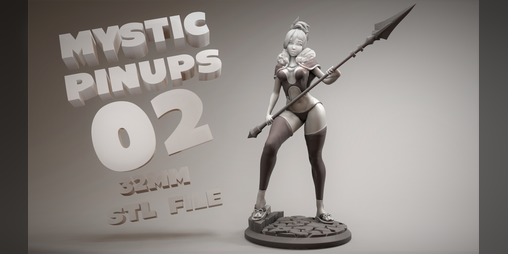 Cover image for Mystic Pin-Up 02