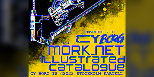 Cover image for Mörk_NET Illustrated Catalogue - a Cy_BORG Artwork Pack
